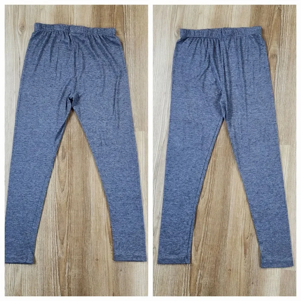 💜32 Degrees 2 Sets Gray & Black Thermal Top & Leggings Youth Large #1